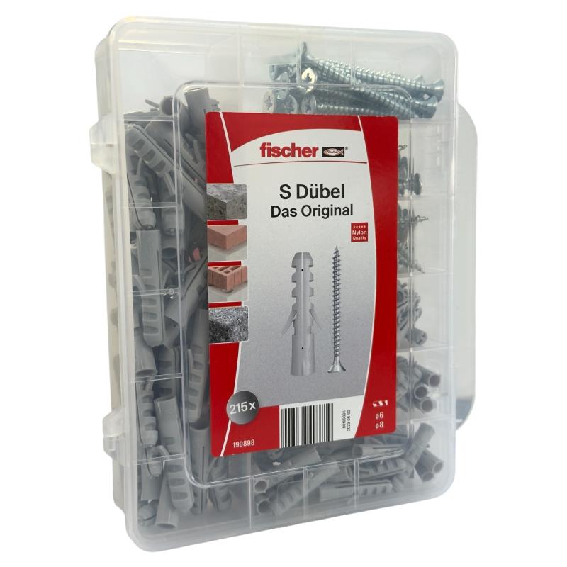 Fischer S Dübel BOX Das Original 215tlg. Sortiment