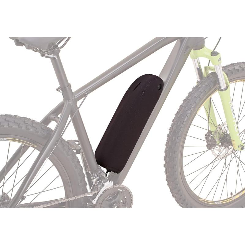 Prophete E-Bike Akku-Schutzhülle, Abdeckung für Blaupunkt Downtube, aus Neopren-Material, zum Schutz vor Wasser und Schmutz, Farbe schwarz