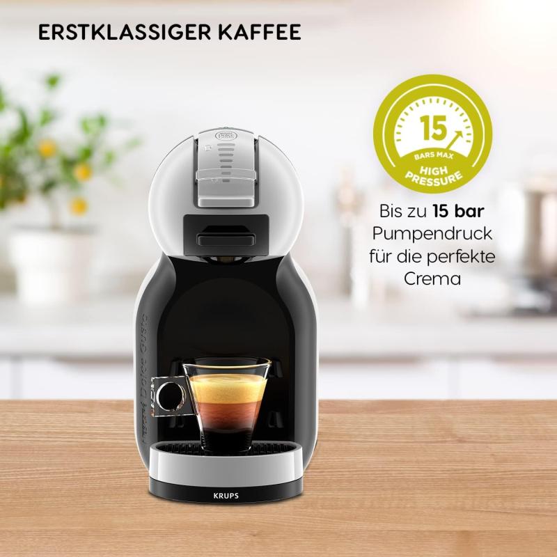 Krups KP123B Dolce Gusto Maschine Mini Me, 1500 Watt, GRAU GEBRAUCHT