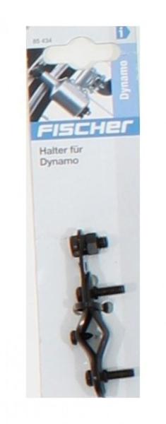 FISCHER Universal Dynamohalterung fr jeden Dynamo, Schwarz, One Size 
