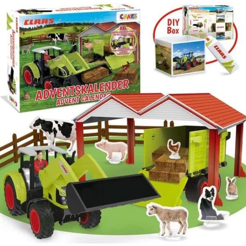 CRAZE - Farm World CLAAS Spielwaren Adventskalender
