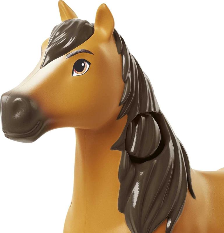Spirit GXF95 - Reitabenteuer Set mit Lucky Puppe (17,78 cm) & Pferd Spirit (20,32 cm), Spielzeug ab 3 Jahren