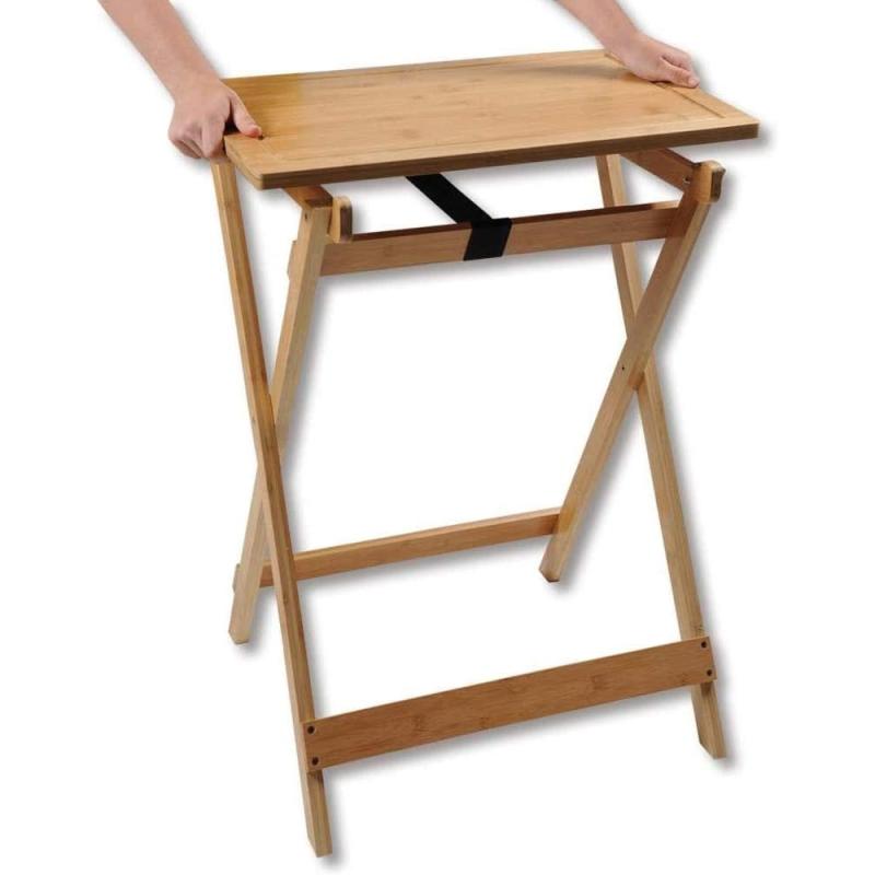 KESPER BBQ- & Beistelltisch, zusammenklappbar, 60 x 45 cm, H: 79 cm Braun