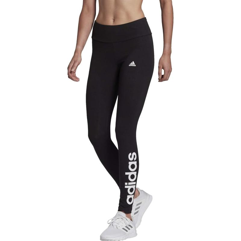 adidas Damen Tight Essentials High-Waisted Logo Leggings SCHWARZ Gr. XL