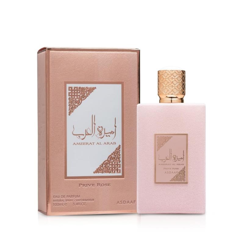 Lattafa AMEERAT al ARAB ASDAAF (PRIVE ROSE) - Eau de Parfum for WOMEN 100 ml