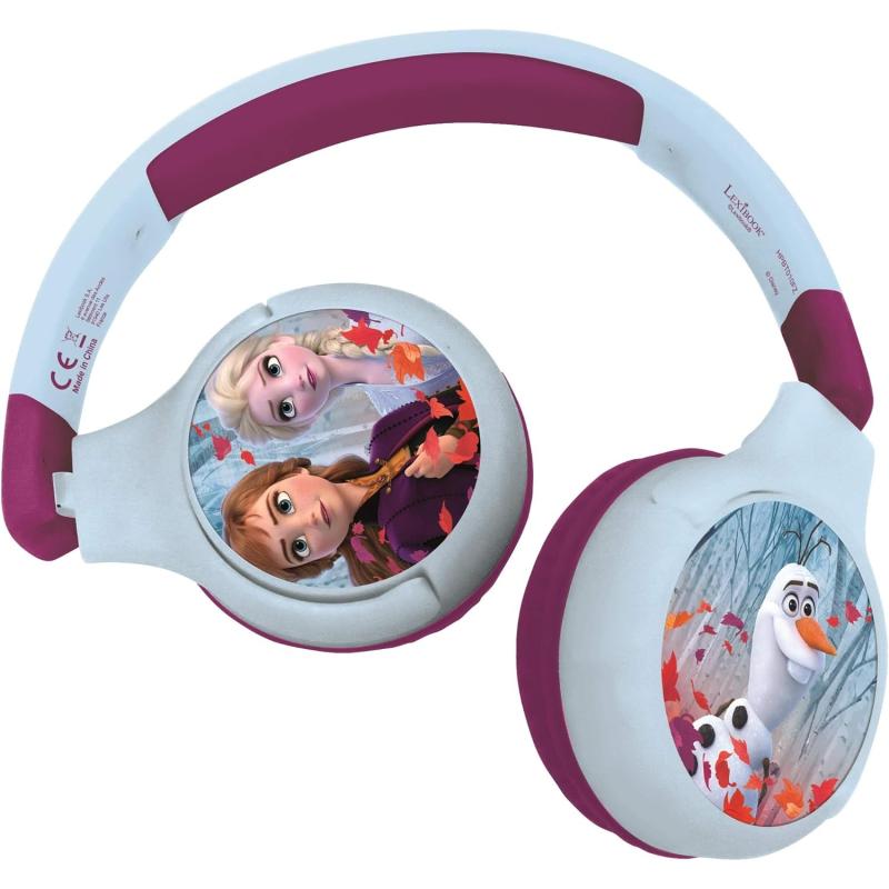 LEXIBOOK 2-in-1-Bluetooth & Kabelgebundene Kopfhörer FROZEN